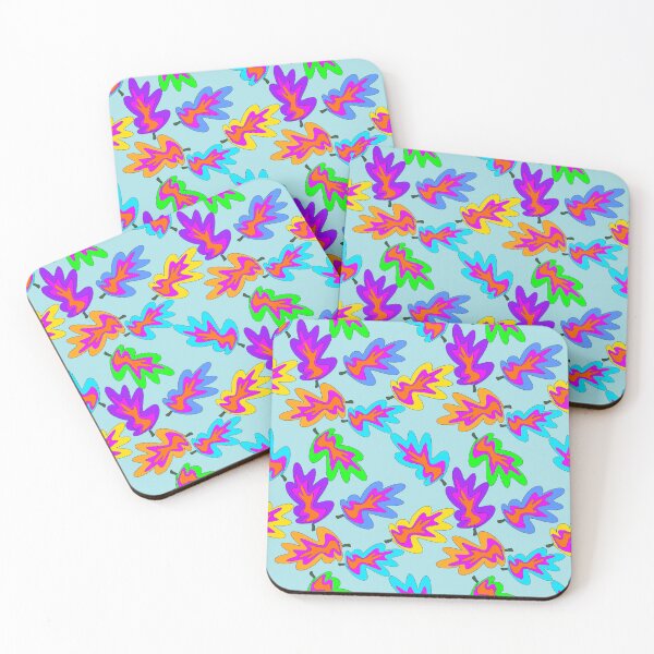 Item preview, Multi-colored seamless screen-printed canvas pattern designed and sold by Toyney.