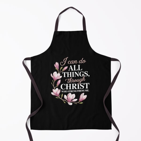 Item preview, Christian I Can Do All Things Through Christ Flower Faith designed and sold by BiellaSar.