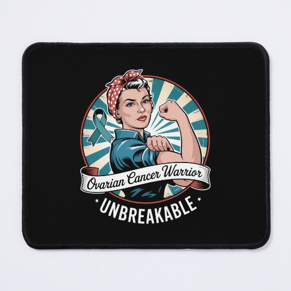 Item preview, Ovarian Cancer Awareness Support Squad Motivation designed and sold by WalshDrawnLaugh.
