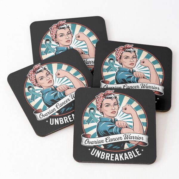 Item preview, Ovarian Cancer Awareness Support Squad Motivation designed and sold by WalshDrawnLaugh.