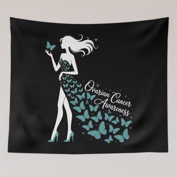 Item preview, Ovarian Cancer Awareness Support Squad designed and sold by WalshDrawnLaugh.