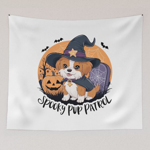 Item preview, spoky pup patrol designed and sold by Moon-Ape.