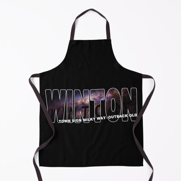Item preview, WINTON Town Sign Milky Way Outback QLD - Australia Dark Sky designed and sold by Adam Gormley.