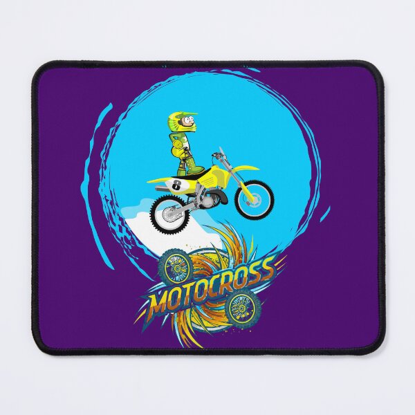 Item preview, BMX boy riding his motocross designed and sold by DibuHumor.