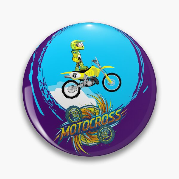 Item preview, BMX boy riding his motocross designed and sold by DibuHumor.