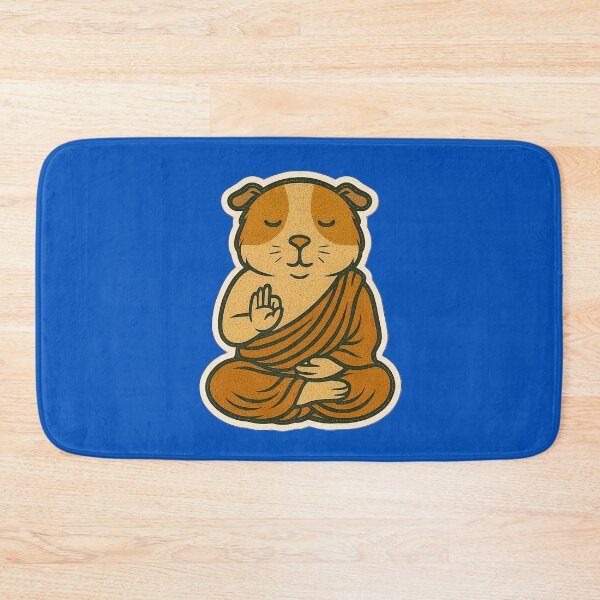 Item preview, Cute Zen Animal Meditation Buddha Art: Guinea Pig designed and sold by PinUpPizzazz.