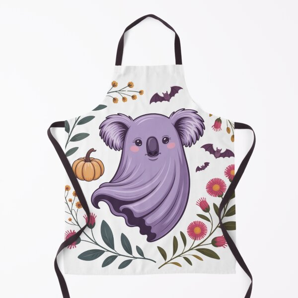 Artikelvorschau, Australische Halloween Tier Koala Geist Wildblumen entworfen und verkauft von Wennebabs.