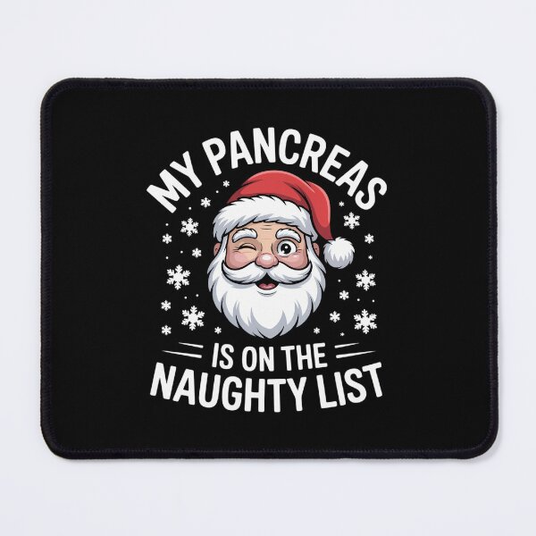 Item preview, Pancreas Cute Christmas Type 1 Diabetes designed and sold by WalshDrawnLaugh.