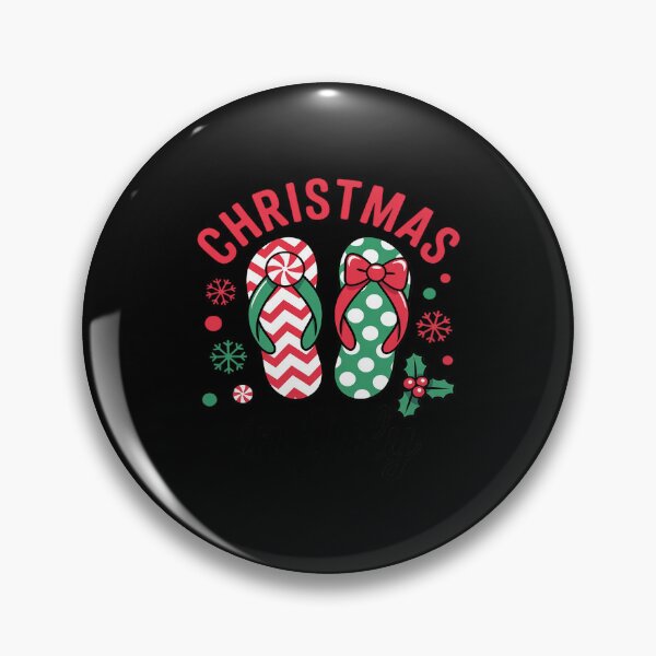 Item preview, Christmas In July Flip Flops Xmas Flip Flops Summer Holiday designed and sold by BiellaSar.