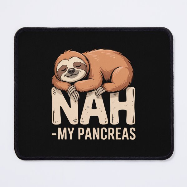 Item preview, Pancreas Cute Sloth Type 1 T1D Diabetes Funny designed and sold by WalshDrawnLaugh.