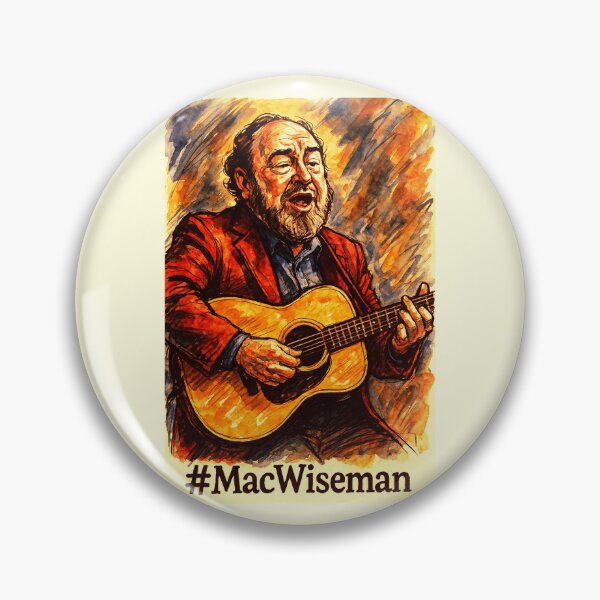 Item preview, Mac Wiseman - Bluegrass musician designed and sold by Sarcastic designs.