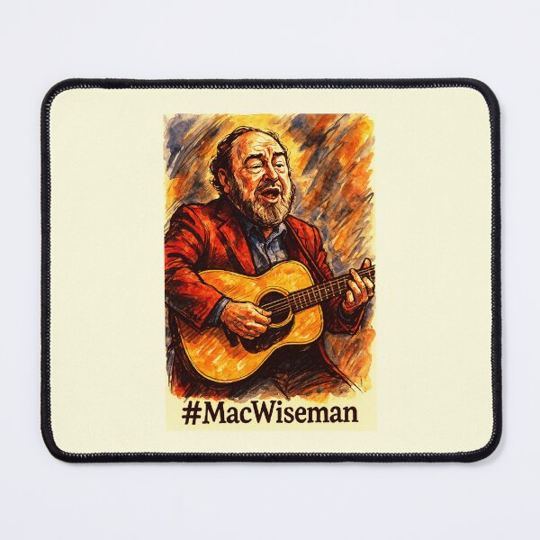 Item preview, Mac Wiseman - Bluegrass musician designed and sold by Sarcastic designs.
