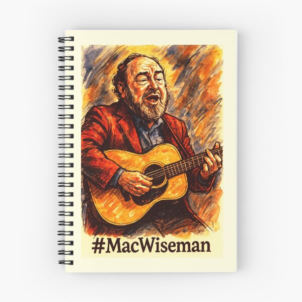 Item preview, Mac Wiseman - Bluegrass musician designed and sold by Sarcastic designs.