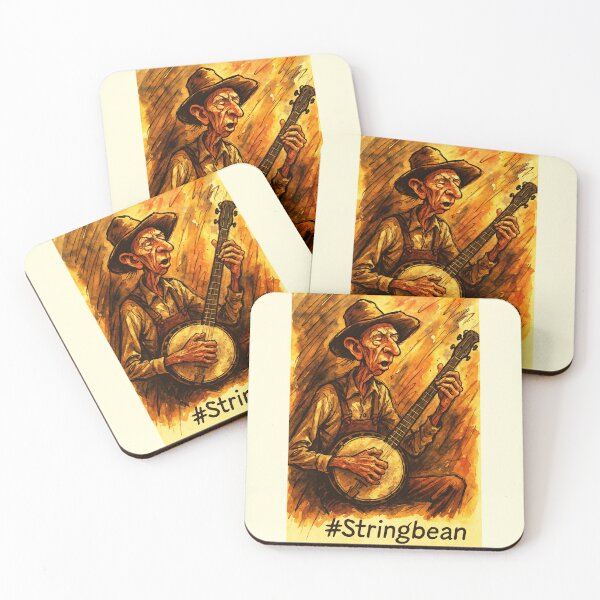 Item preview, Stringbean - Old time Banjo musician designed and sold by Sarcastic designs.