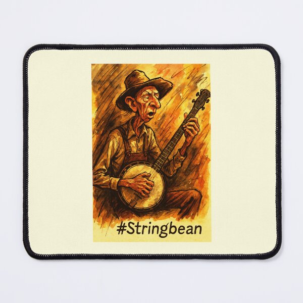 Item preview, Stringbean - Old time Banjo musician designed and sold by Sarcastic designs.