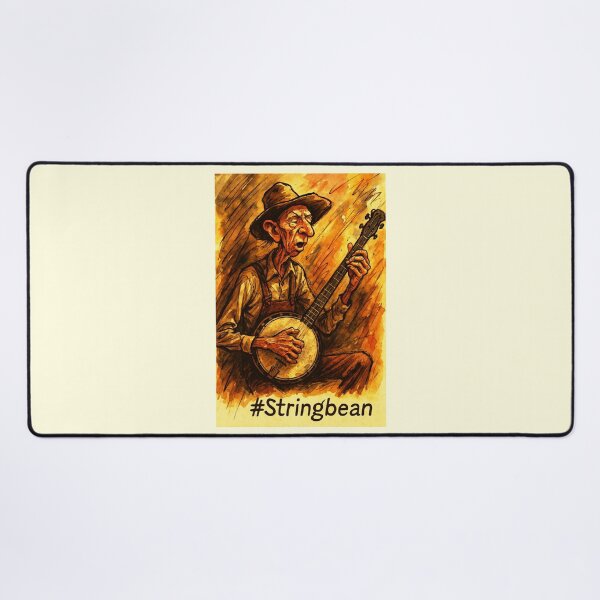Item preview, Stringbean - Old time Banjo musician designed and sold by Sarcastic designs.