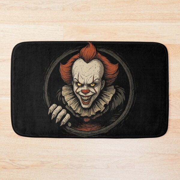 Item preview, “Creepy Clown Horror Art – Red Balloon Nightmare Design” designed and sold by JMVasquez.
