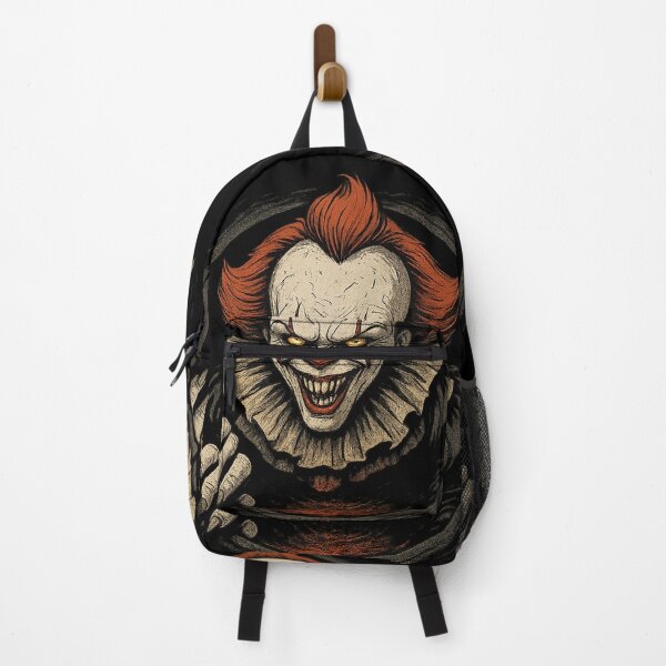 Item preview, “Creepy Clown Horror Art – Red Balloon Nightmare Design” designed and sold by JMVasquez.