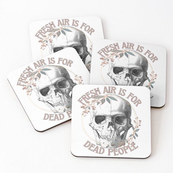 Item preview, "Fresh Air is For Dead People" designed and sold by Nerdunity.