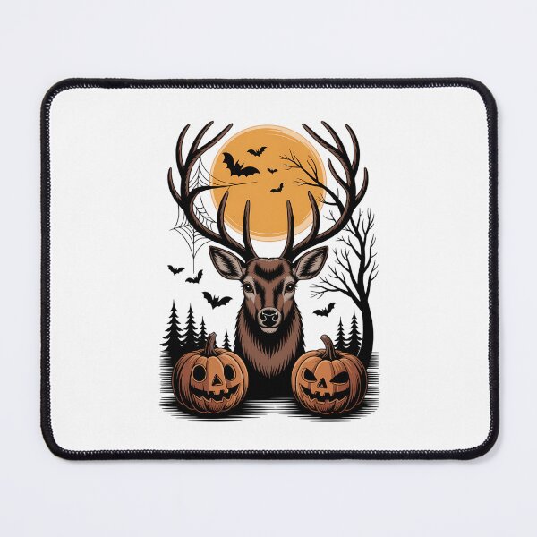 Item preview, Halloween Deer Pumpkin Spooky Forest Buck Spooky Season designed and sold by VENOM0RIOT.