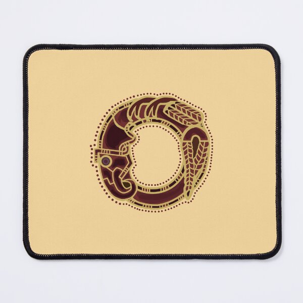 Item preview, Letter o Sutton Hoo Inspired Buff designed and sold by Donnahuntriss.