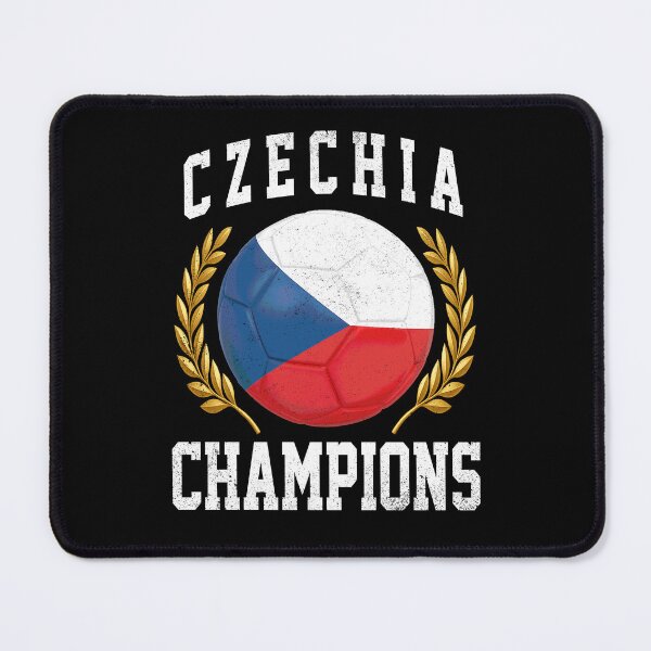Item preview, SOCCER BALL FLAG CHAMPIONS - CZECHIA - Fans and Teams for Men and Women T-shirt designed and sold by wallsandpatts.