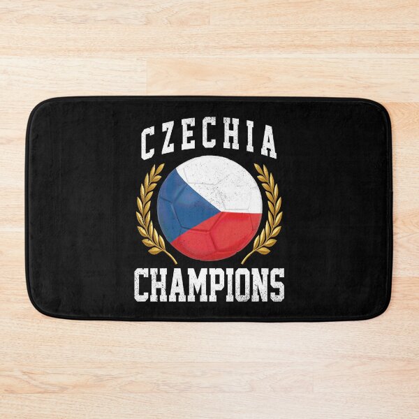 Item preview, SOCCER BALL FLAG CHAMPIONS - CZECHIA - Fans and Teams for Men and Women T-shirt designed and sold by wallsandpatts.