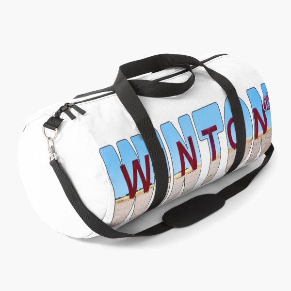 Item preview, WINTON - Town Sign Sunny Day Outback West Queensland Australia designed and sold by Adam Gormley.