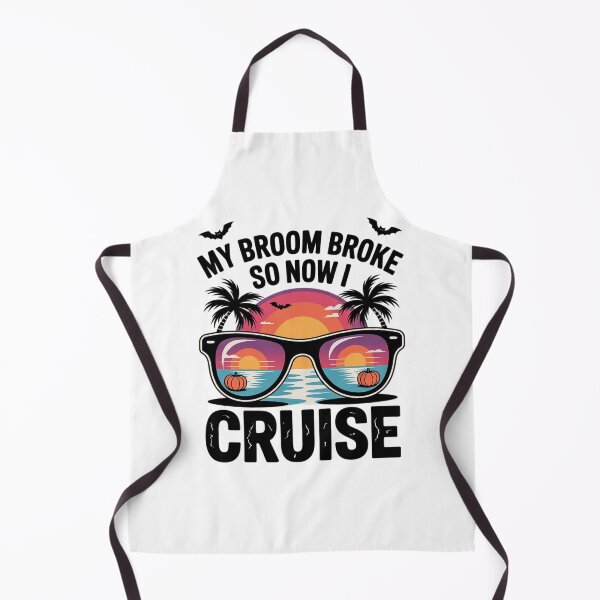 Item preview, My Broom Broke So Now I Cruise Halloween Cruising Costume designed and sold by ClassicAnthony.