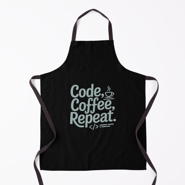 Item preview, Code Coffee Repeat Programmer Life Mantra Funny designed and sold by August4Laughs25.