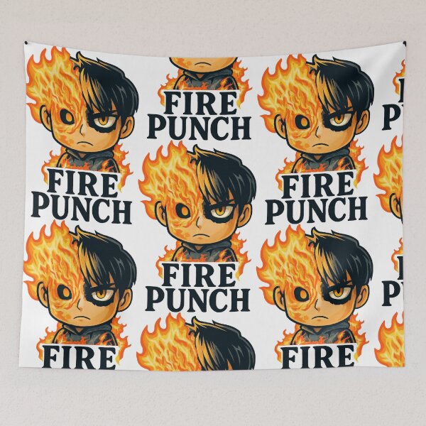 Item preview, Chibi Fire Punch designed and sold by HaydenMillepied.