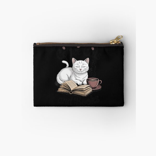 Item preview, Coffee Cats and Book Reader Book Lovers Librarian Bookworm designed and sold by August4Laughs25.