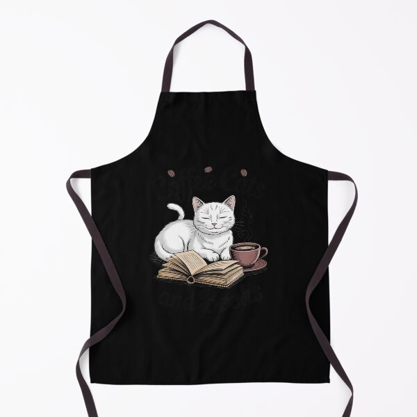 Item preview, Coffee Cats and Book Reader Book Lovers Librarian Bookworm designed and sold by August4Laughs25.