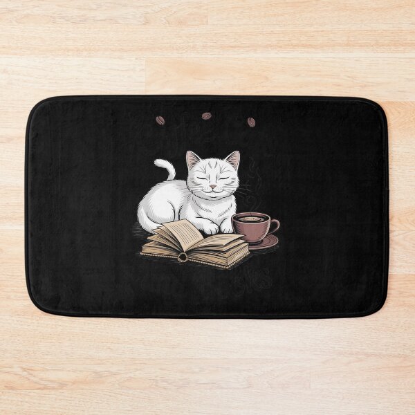 Item preview, Coffee Cats and Book Reader Book Lovers Librarian Bookworm designed and sold by August4Laughs25.
