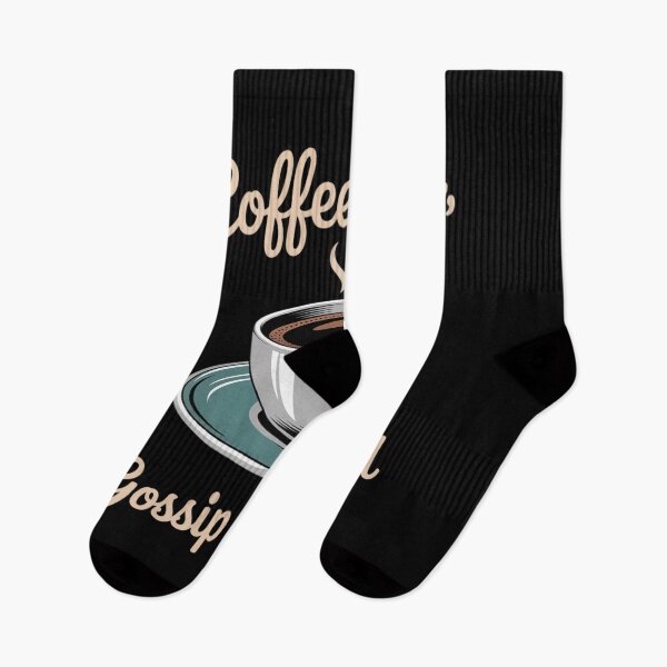 Item preview, COFFEE FIRST GOSSIP SECOND TEAL designed and sold by August4Laughs25.