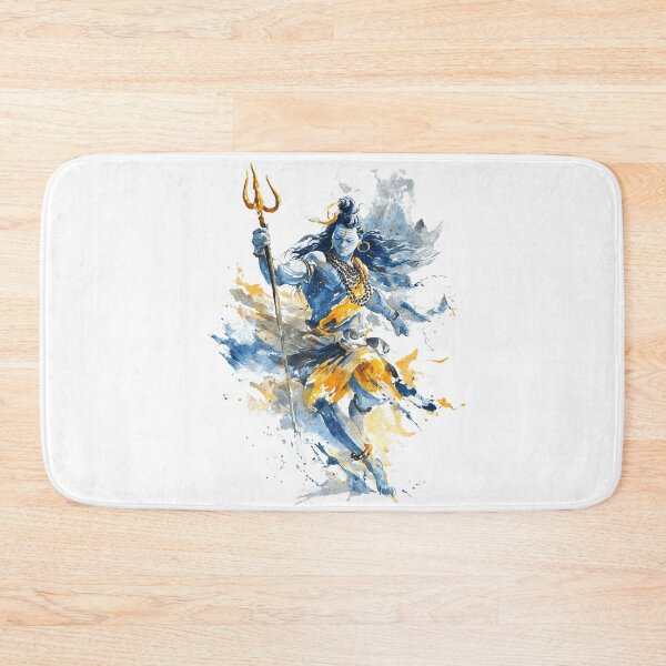 Item preview, Watercolor Style Lord Shiva designed and sold by NAIRVANA.