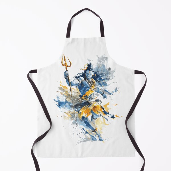 Item preview, Watercolor Style Lord Shiva designed and sold by NAIRVANA.