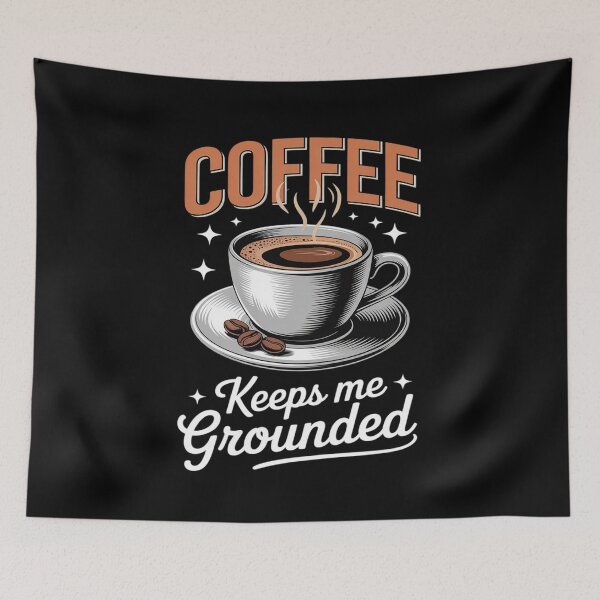 Item preview, Coffee Keeps Me Grounded Morning Necessitie designed and sold by August4Laughs25.
