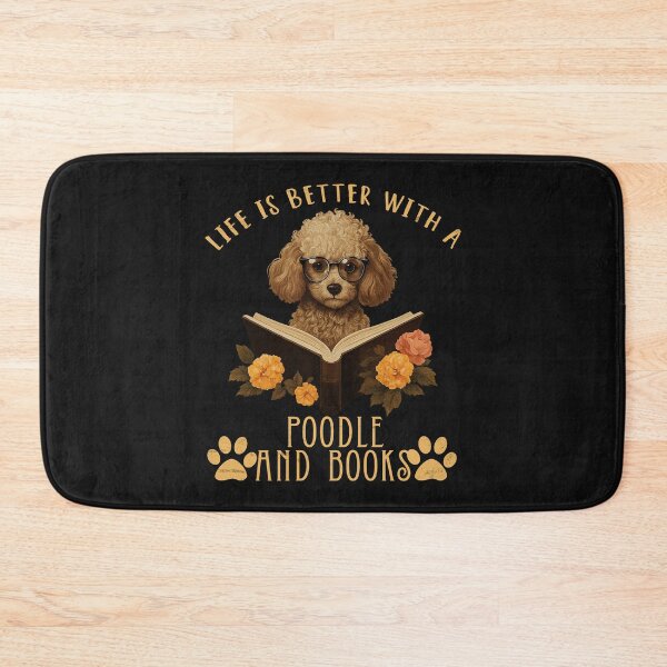Item preview, Poodle and Books Dog Lover T-Shirt designed and sold by LarryMBrown.