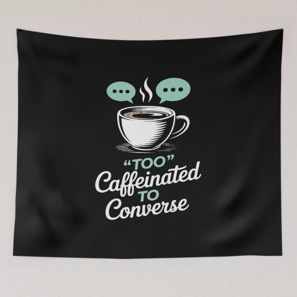Item preview, Coffee Powered Introvert Caffeine Antisocial designed and sold by August4Laughs25.