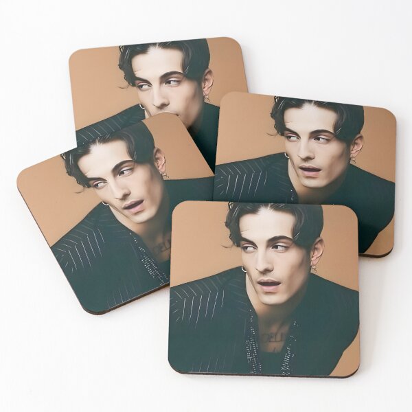 Item preview, Damiano David – Modern Rock Icon Portrait Art Design designed and sold by zulenekbedf.