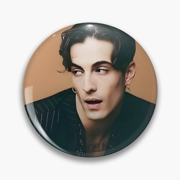 Item preview, Damiano David – Modern Rock Icon Portrait Art Design designed and sold by zulenekbedf.