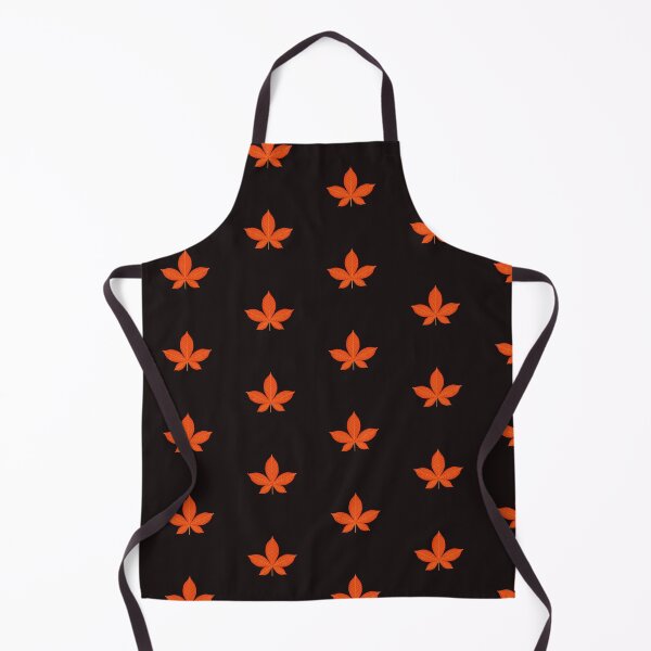 Item preview, Vibrant Orange Chestnut Horse Buckeye Leaf Autumn Art designed and sold by Abaseen.