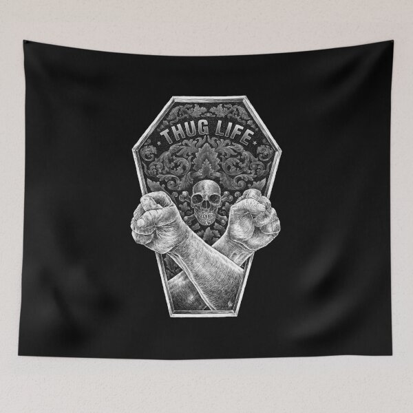 Item preview, THUG LIFE designed and sold by brainboxz.