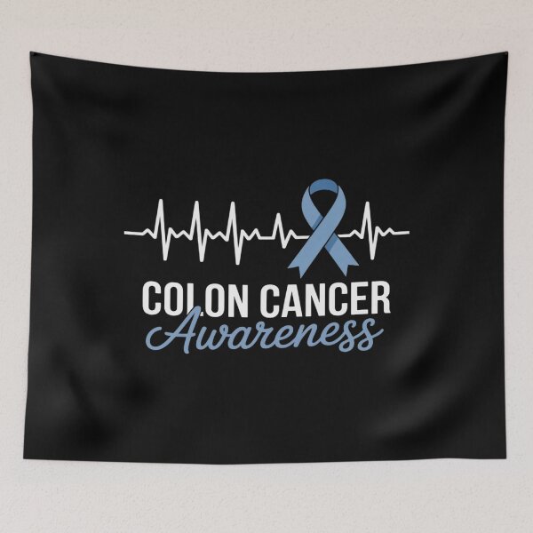 Item preview, Colon Cancer Awareness Blue Ribbon Colorectal Bowel Cancer designed and sold by August4Laughs25.
