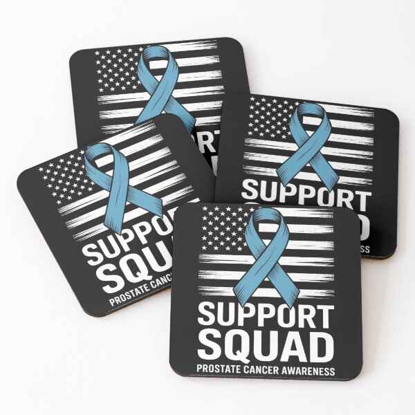 Item preview, Prostate Cancer Flag Support Squad Prostate Cancer Awareness designed and sold by georgiaarsnal.