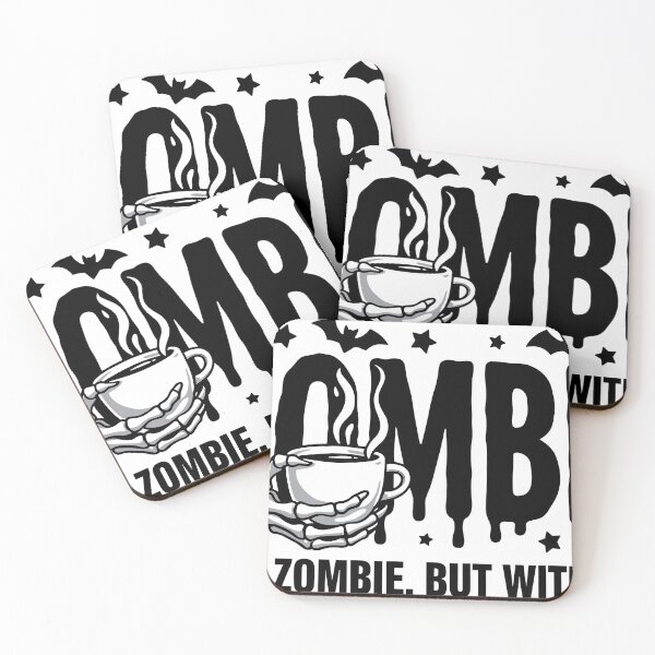 Item preview, Mom Zombie Coffee Skeleton Hand Halloween Graphic designed and sold by brandingpro.