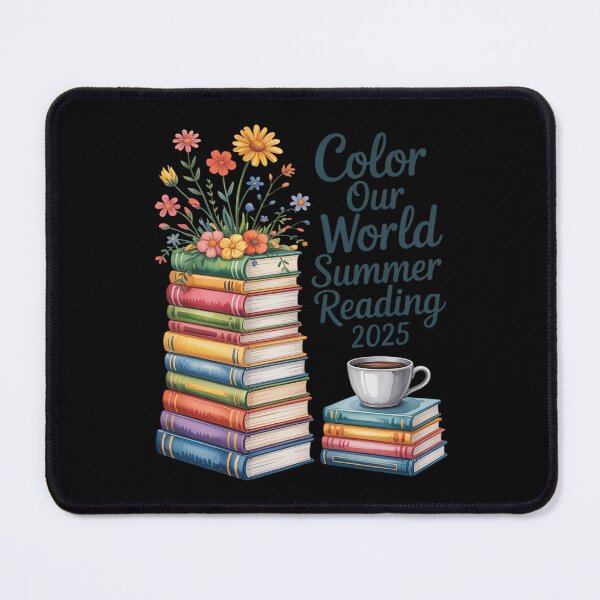 Item preview, Color Our World Summer Reading 2025 Boho Wildflower Book designed and sold by August4Laughs25.