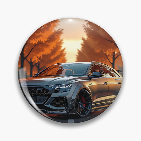 Item preview, Audi Q8 RS – Autumn Anime Art | Digital car illustration designed and sold by Salimgor Hangaround Music.