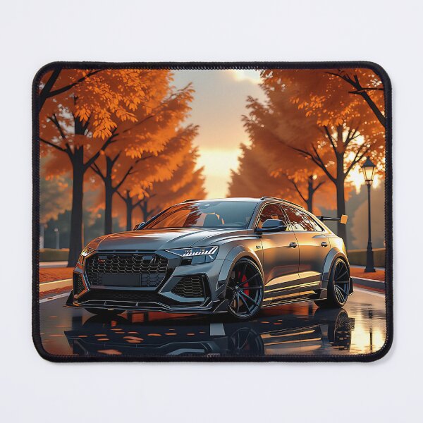 Item preview, Audi Q8 RS – Autumn Anime Art | Digital car illustration designed and sold by Salimgor Hangaround Music.